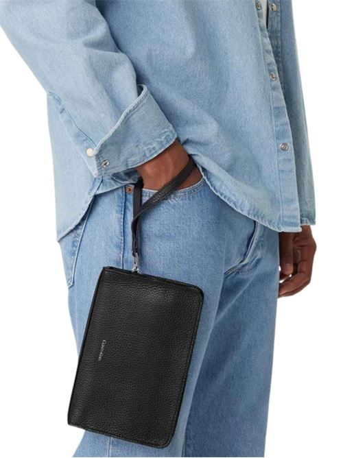 Pochette da viaggio in pelle Calvin Klein | LV04D1153GUB1